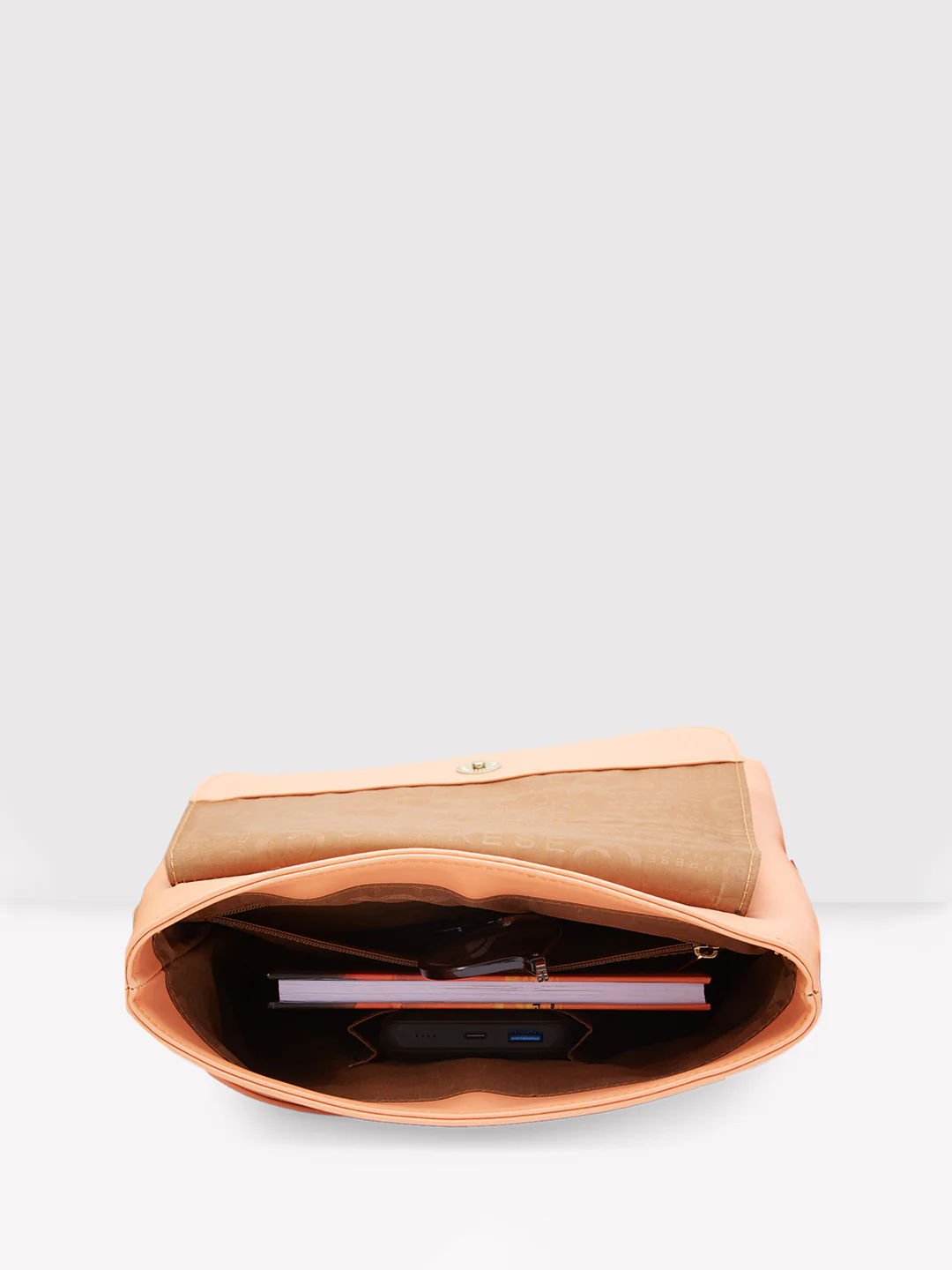 Caprese Pensa Small Coral Sling Bag - Image 12