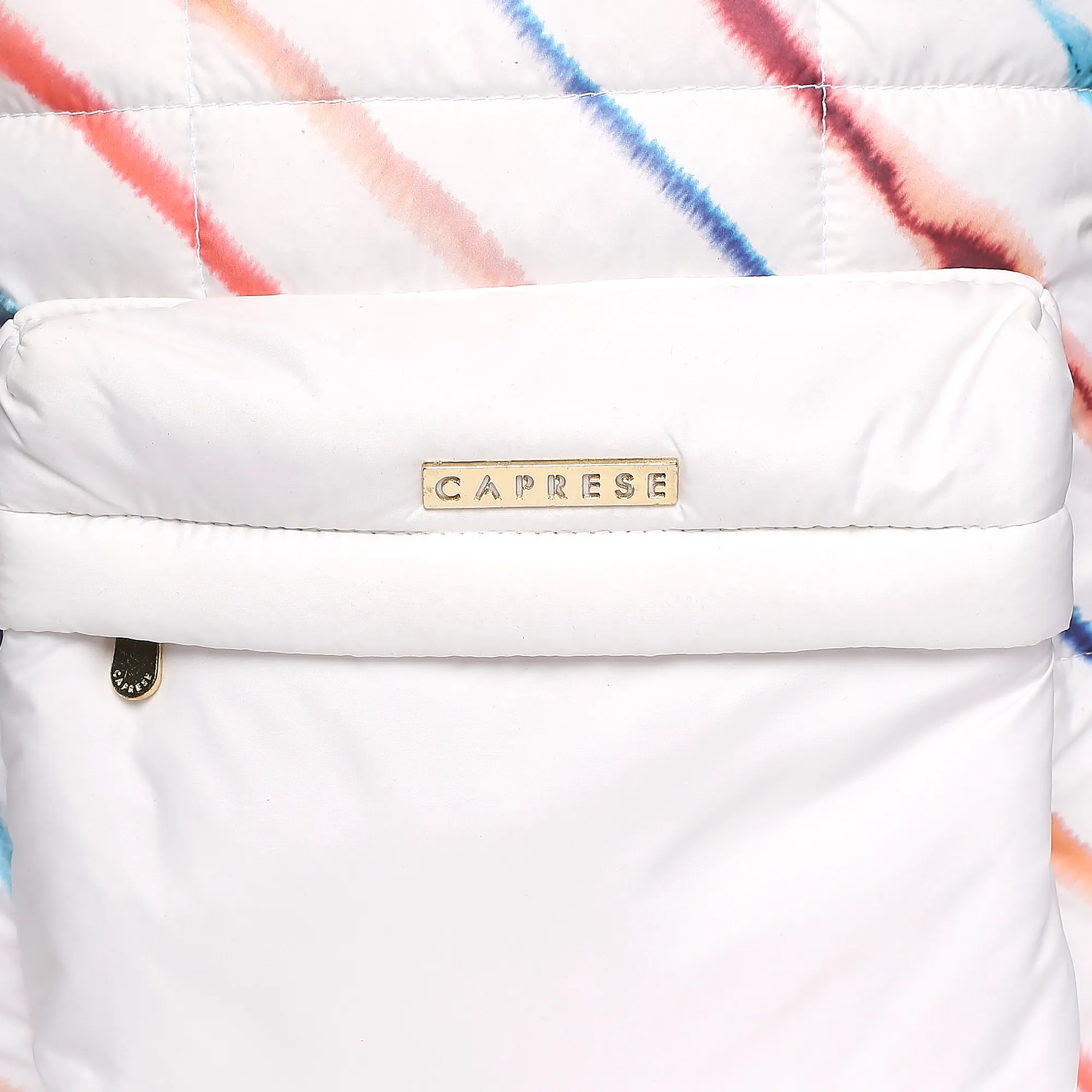 Caprese Pepper Medium Cream Laptop Backpack - Image 10