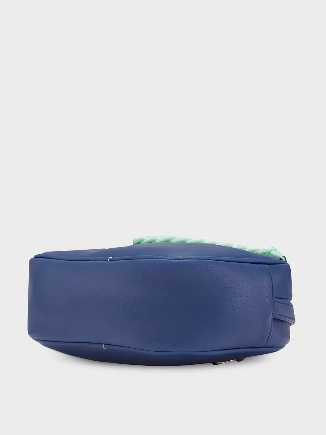Caprese Perline Medium Navy Sling Bag - Image 5