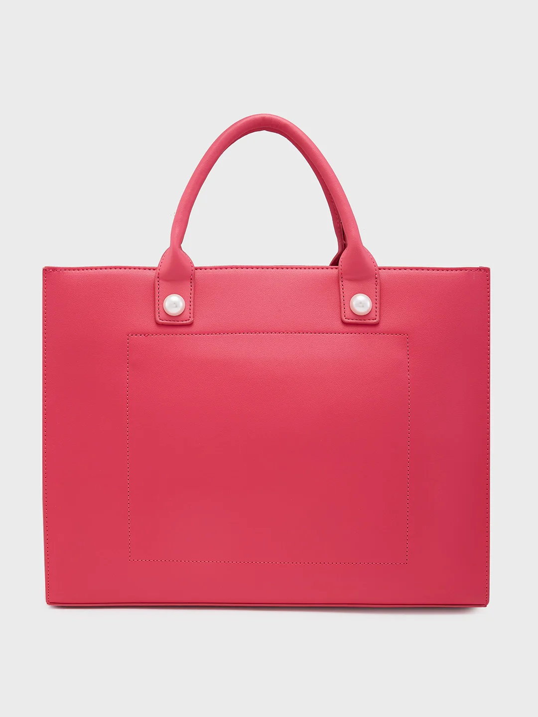 Caprese Pink Cloud Large Pink Tote Bag - Image 4