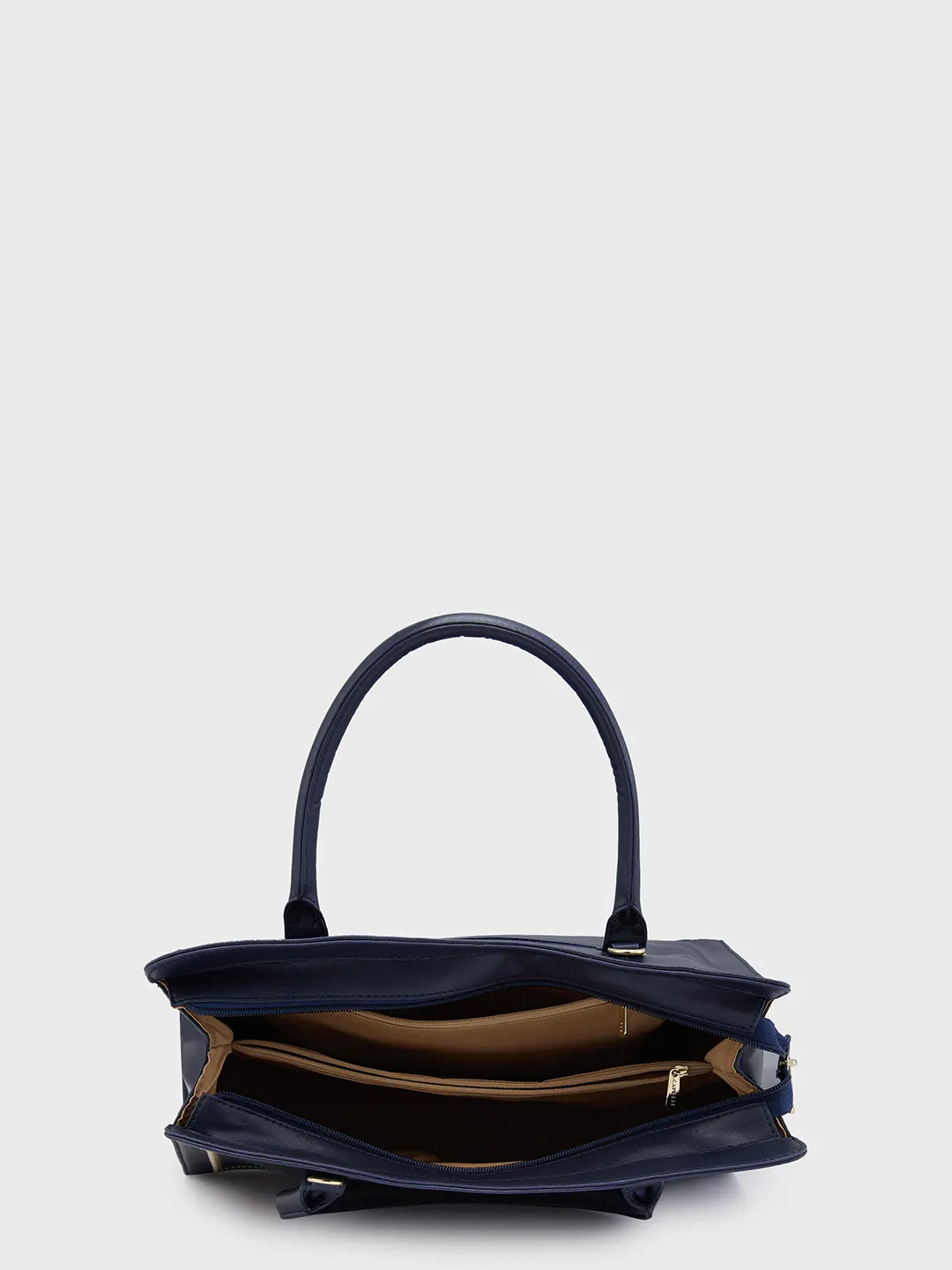 Caprese Poppy Large Navy Tote Bag - Image 12
