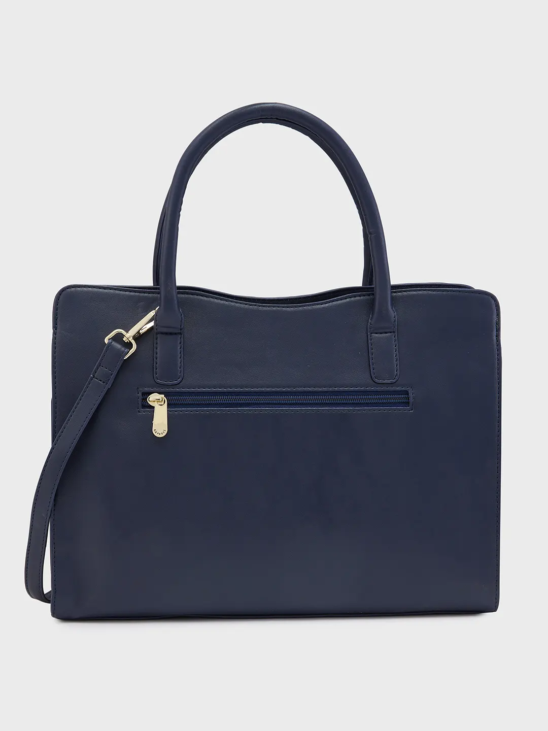 Caprese Poppy Large Navy Tote Bag - Image 6