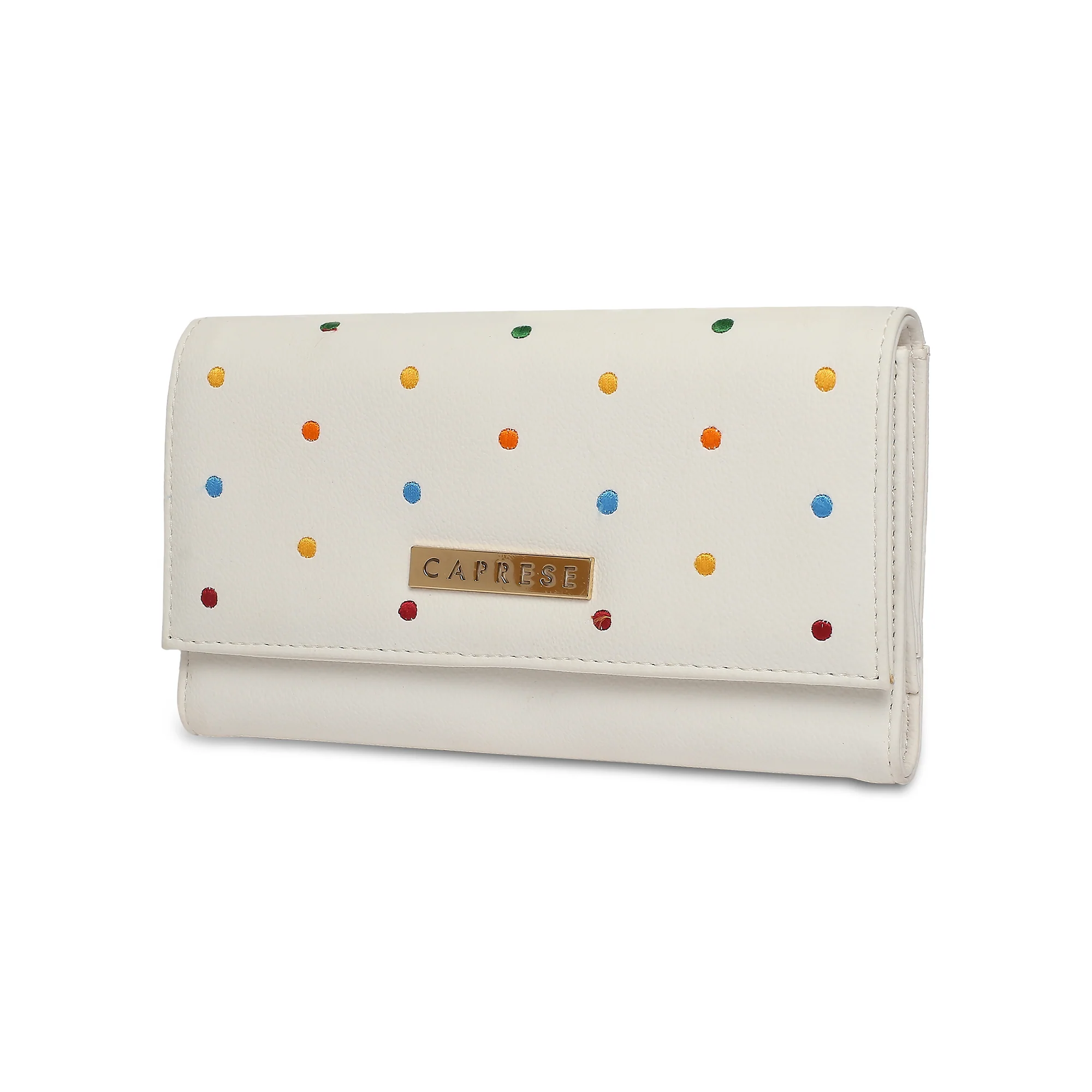 Caprese Popsicle Small Cream Flap Wallet - Image 6