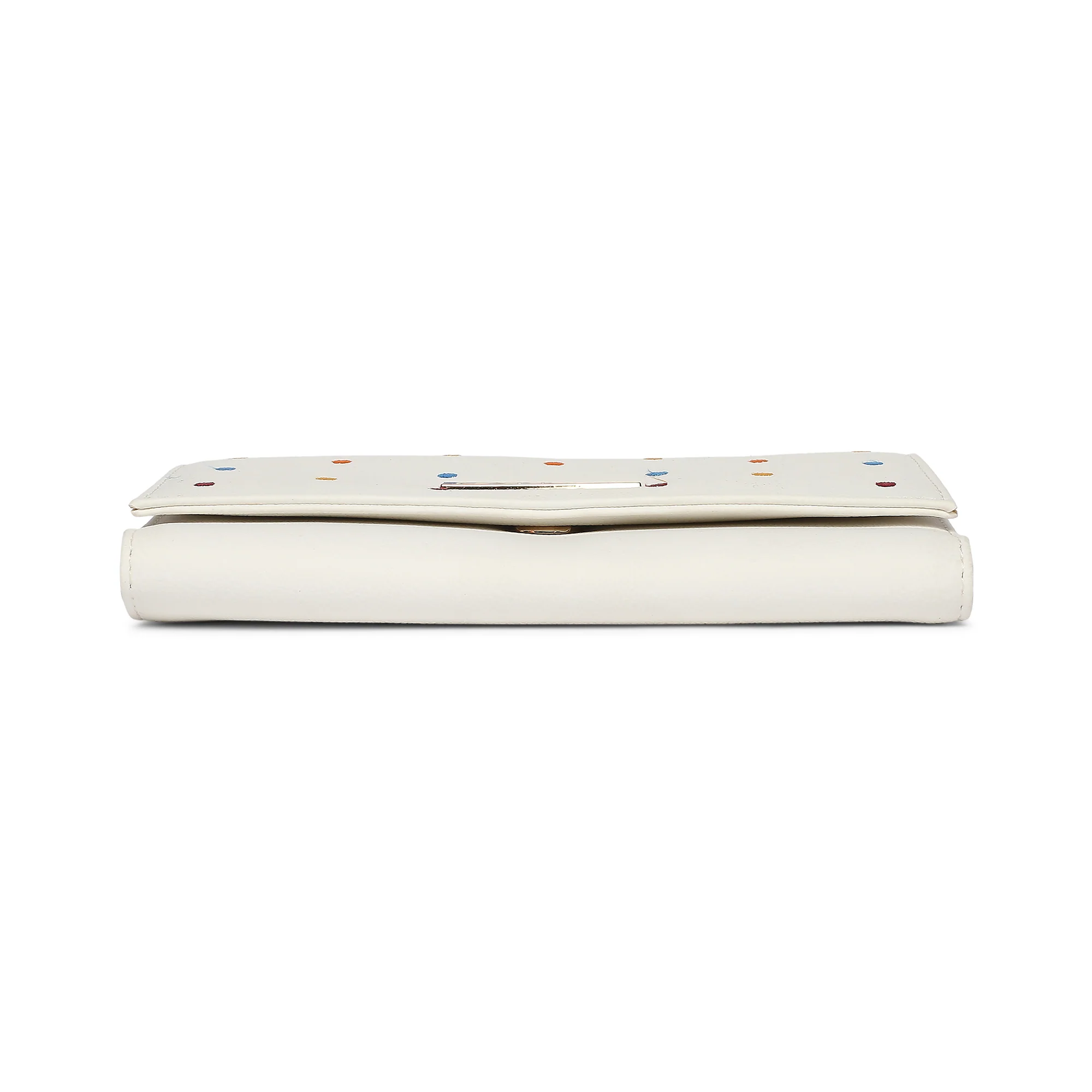 Caprese Popsicle Small Cream Flap Wallet - Image 8
