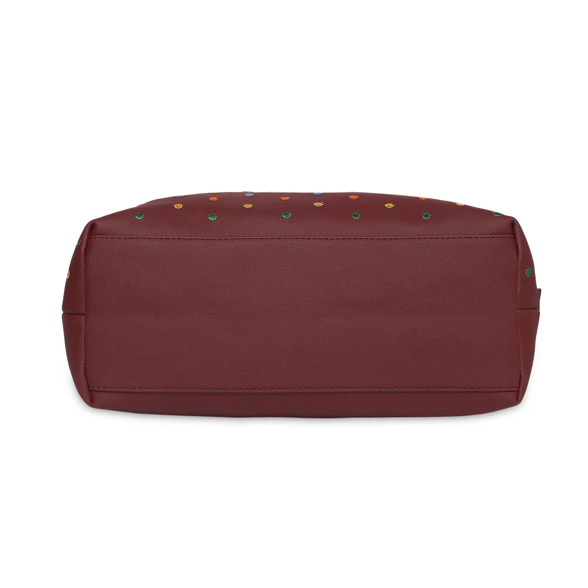 Caprese Popsicle Large Maroon Tote Bag - Image 7