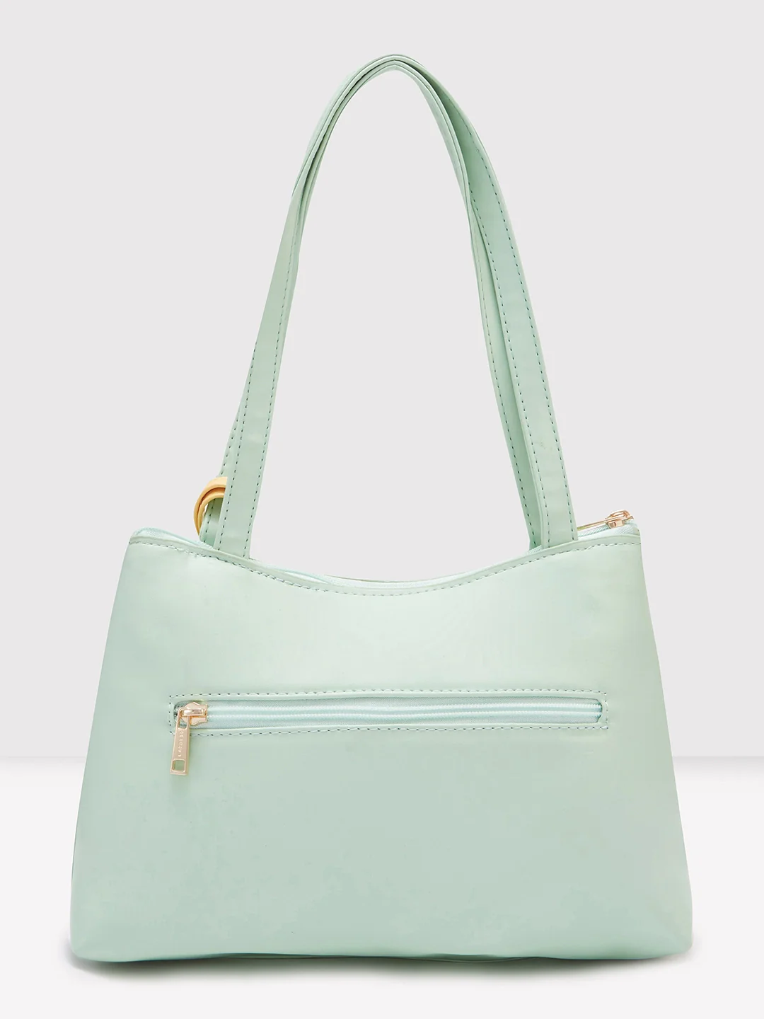 Caprese Pyxis Small Mint Satchel Bag - Image 3
