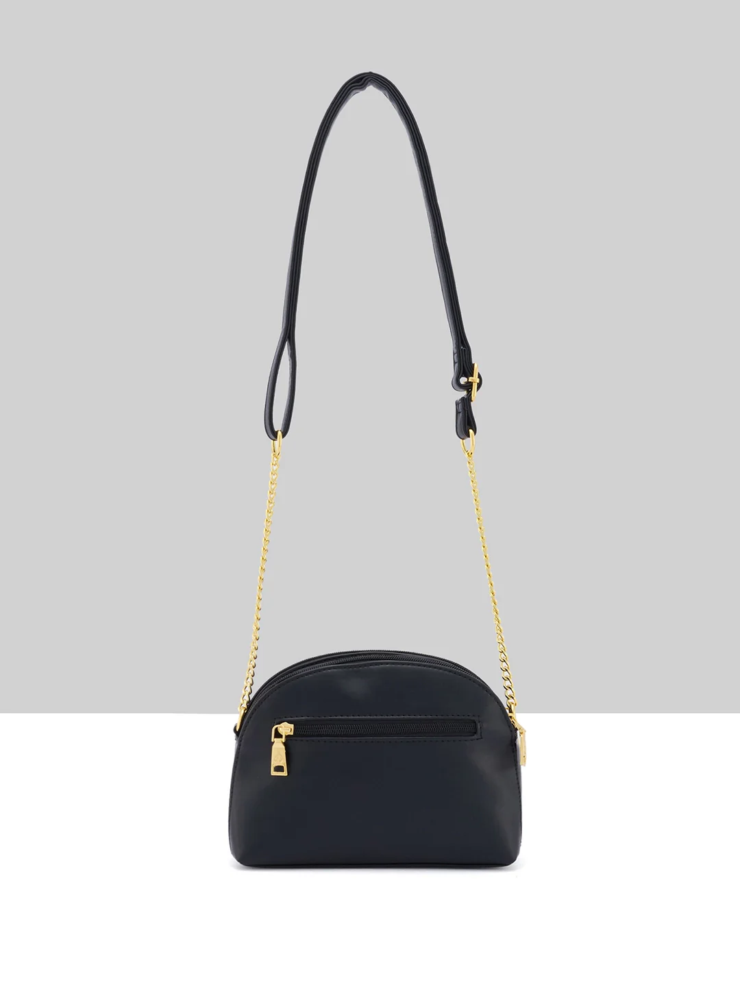 Caprese Rain Medium Black Sling Bag - Image 10