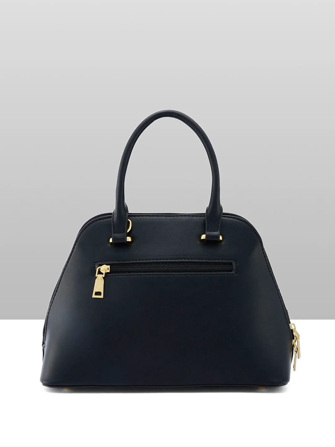 Caprese Rain Small Black Satchel Bag - Image 11
