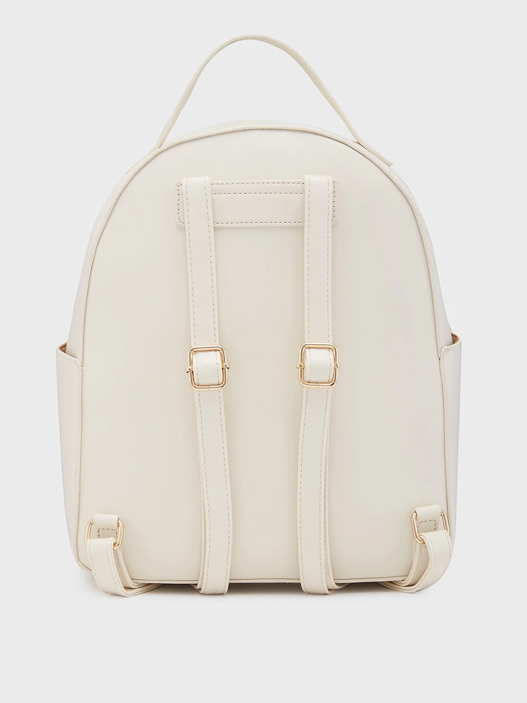 Caprese Ramani Small White Backpack - Image 3