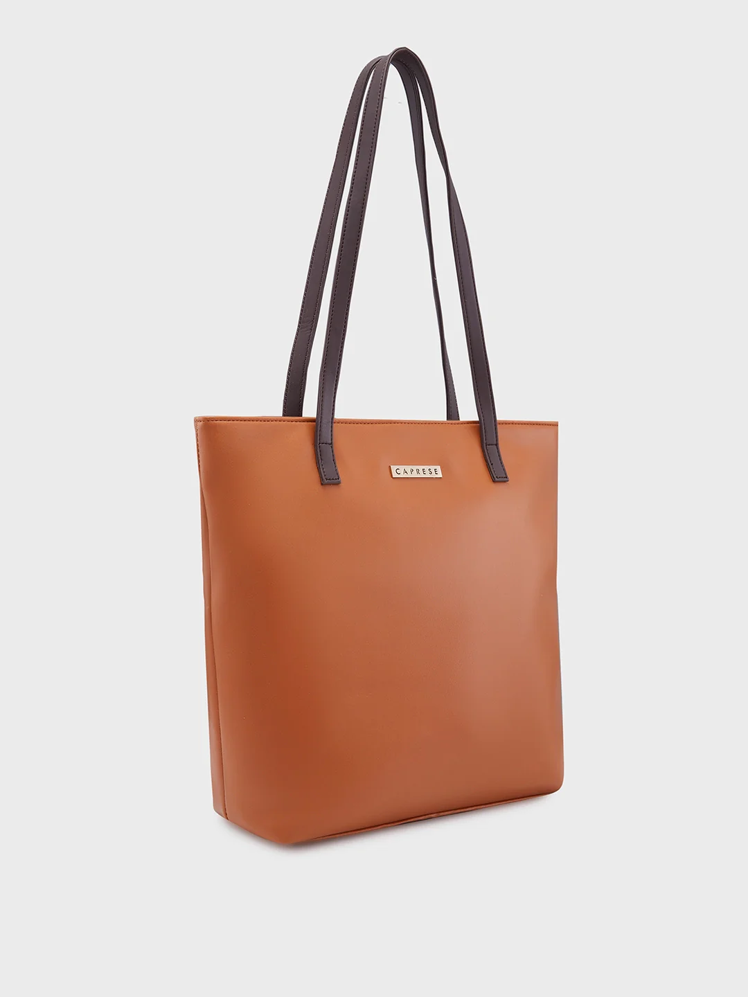 Caprese Rayn Medium Tan Tote Bag - Image 4