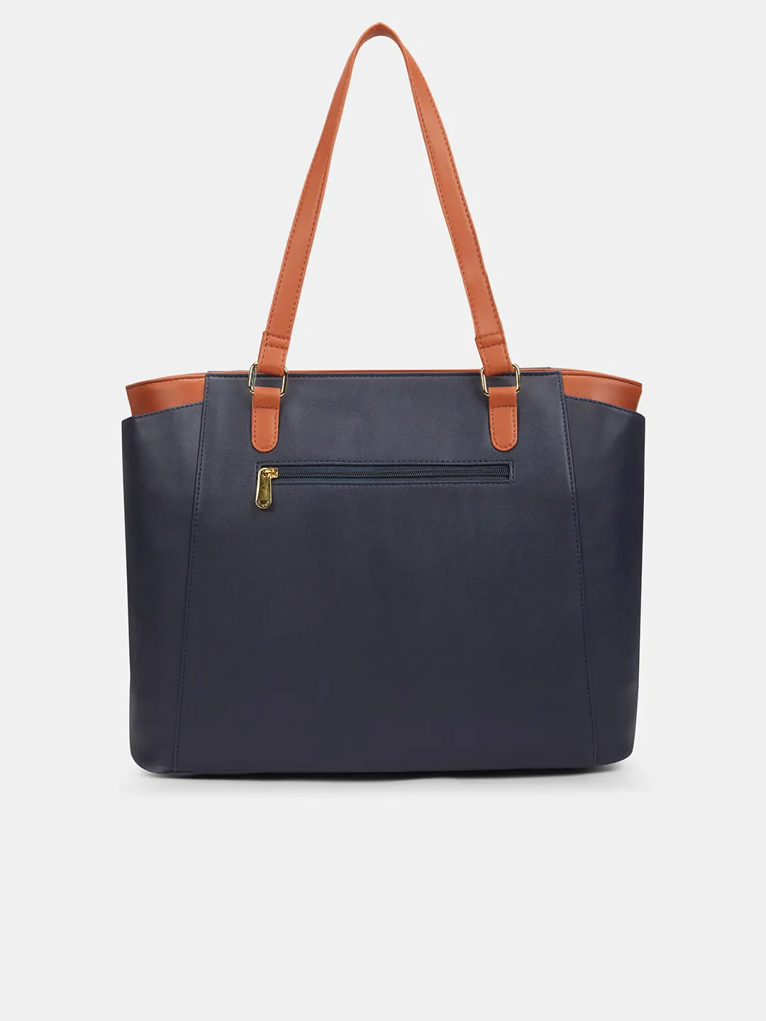Caprese  Regina Large Navy Blue Tote Bag - Image 4