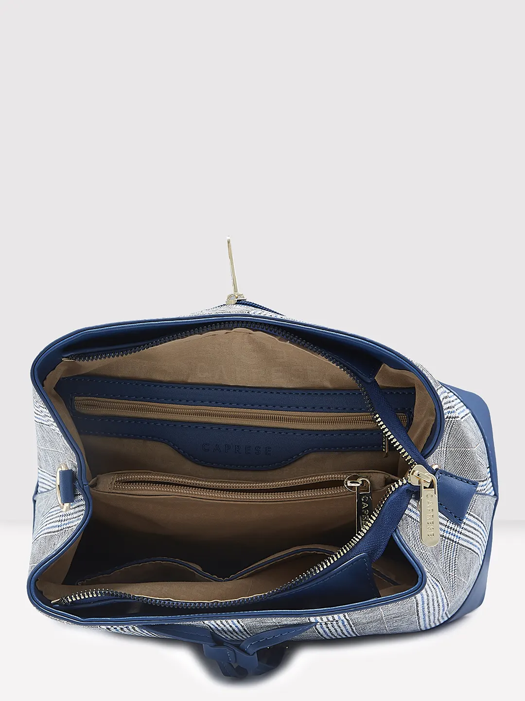 Caprese Remi Large Navy Satchel Bag - Image 5