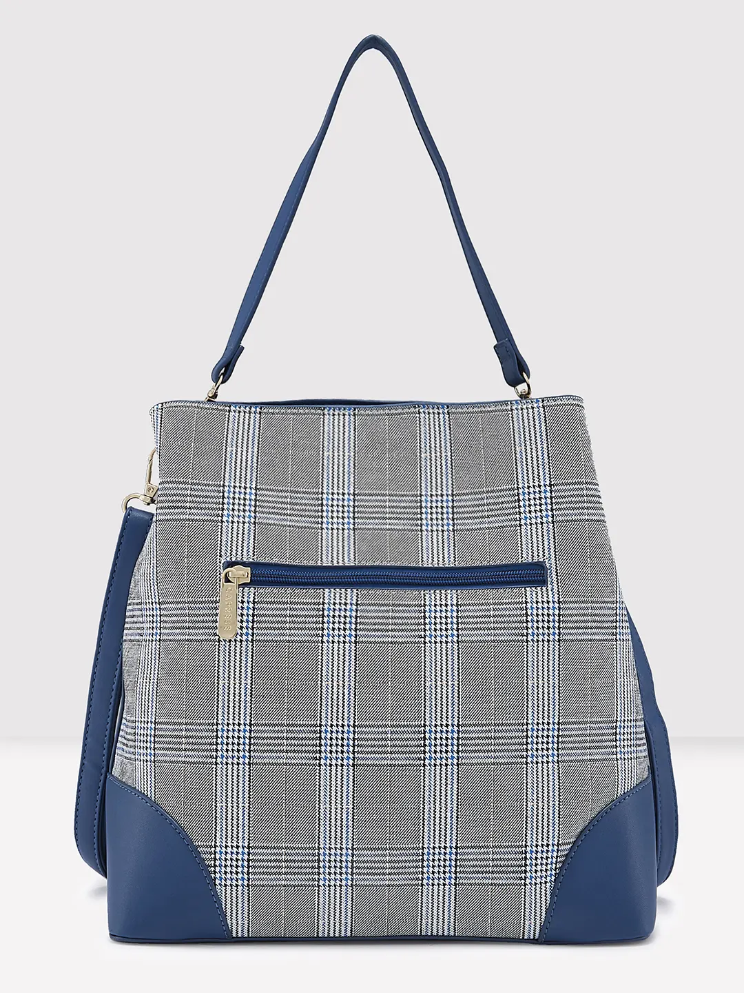 Caprese Remi Large Navy Satchel Bag - Image 6