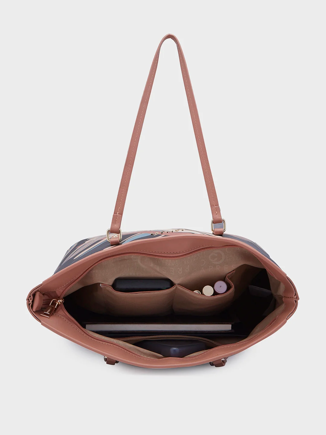 Caprese Renee Large Black Tote Bag - Image 9