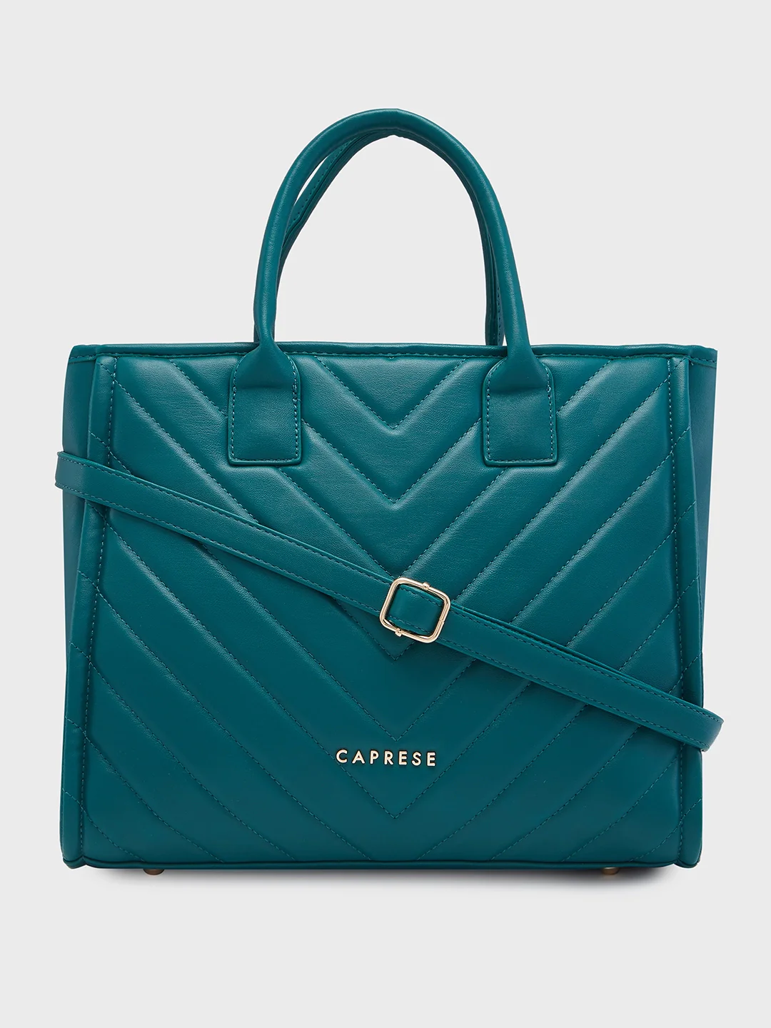 Caprese Riko Medium Green Tote Bag - Image 12