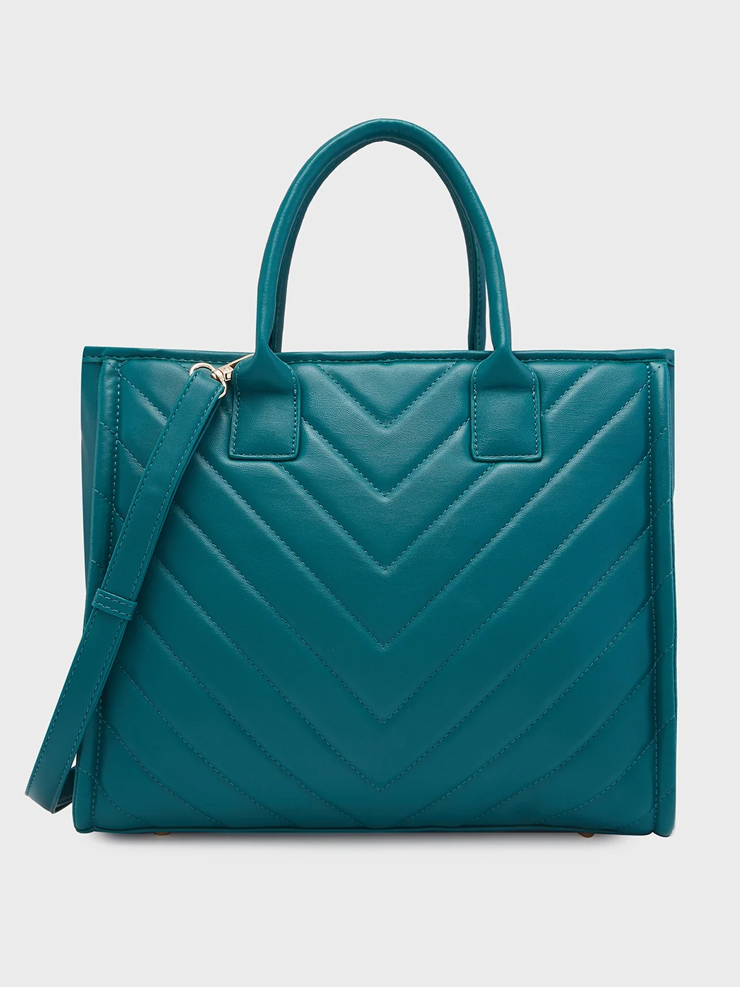 Caprese Riko Medium Green Tote Bag - Image 3