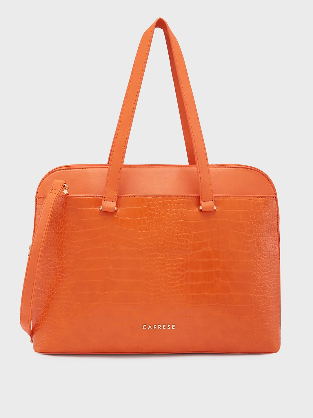 Caprese Rima Medium Orange Laptop Bag