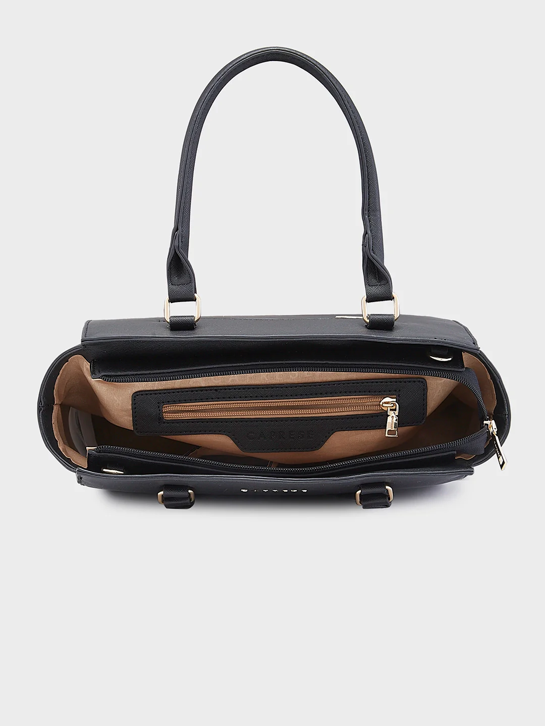 Caprese Rima Medium Black Tote Bag - Image 11