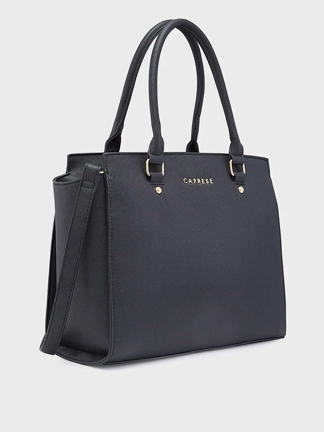 Caprese Rima Medium Black Tote Bag - Image 6