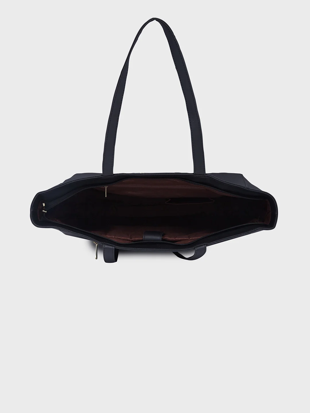 Caprese Rina Large Black Laptop Tote Bag - Image 10