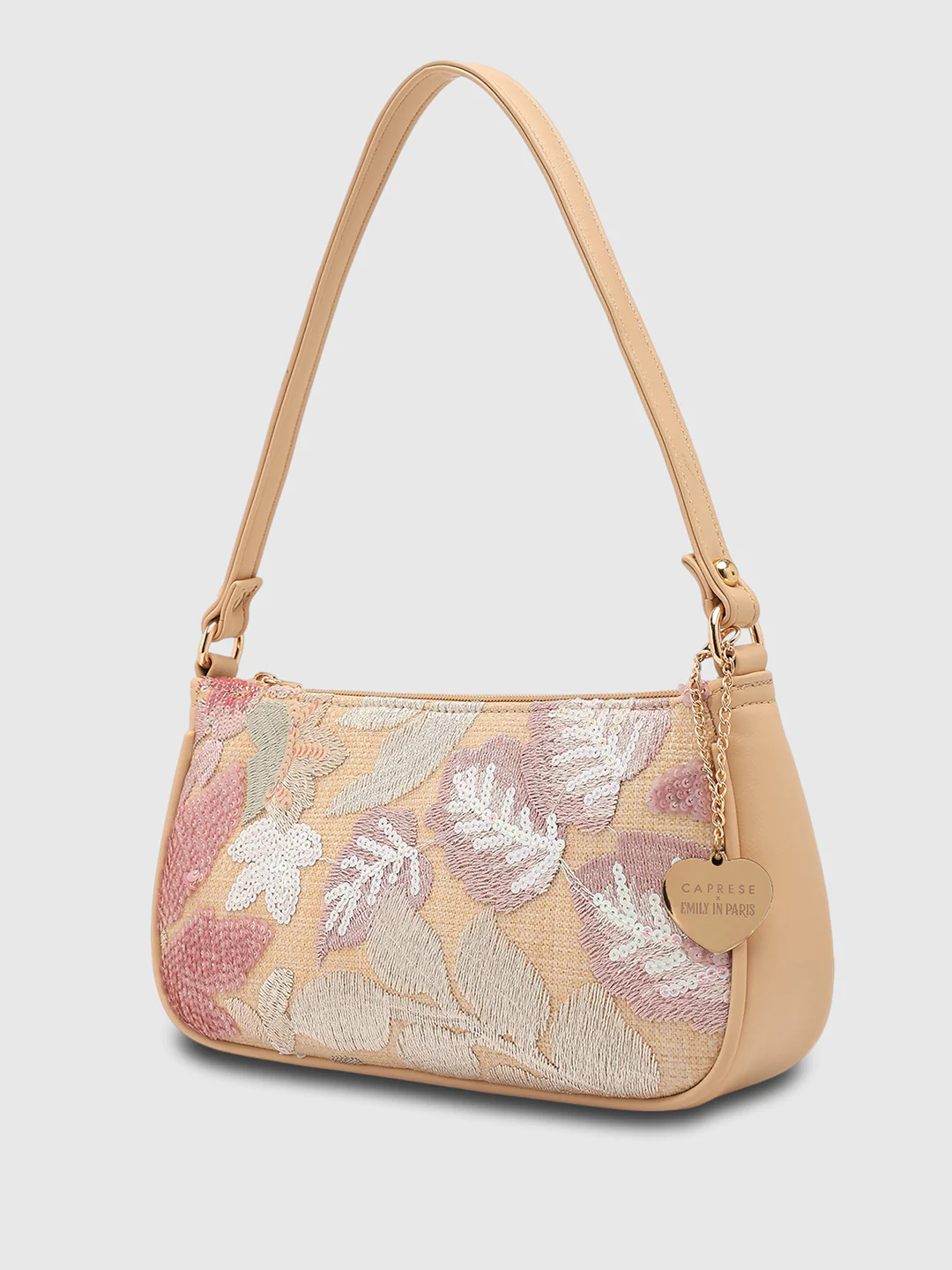 Caprese Riyo Medium Lilac Baguette Bag - Image 6