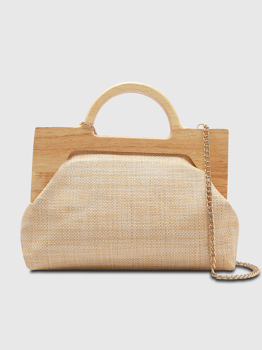 Caprese Riyo Medium Lilac Clutch Bag - Image 5