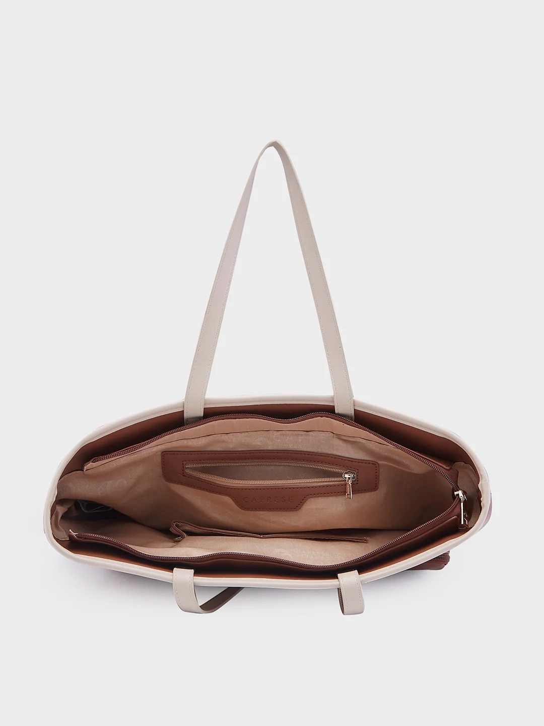 Caprese Roberta Large Brown Tote Bag - Image 10