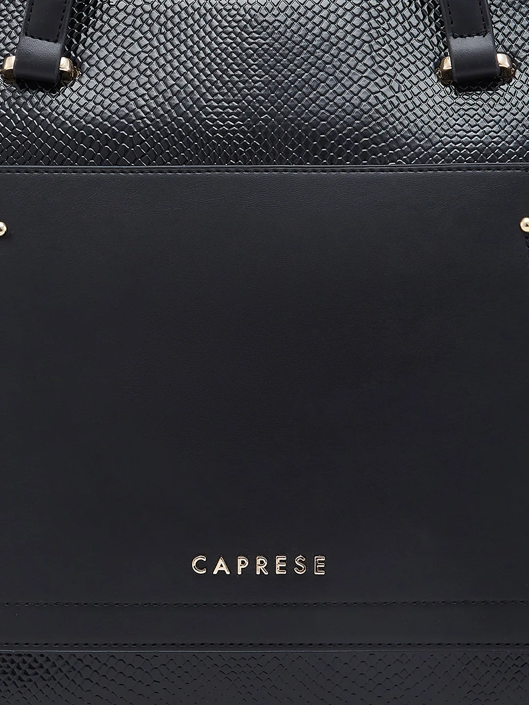 Caprese Roima Large Black Tote Bag - Image 10