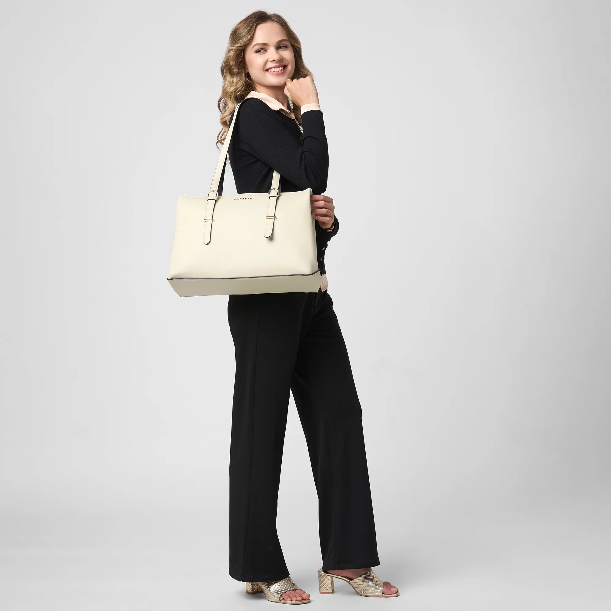 Caprese  Romano  Large Alpine Oat  Tote Bag - Image 9