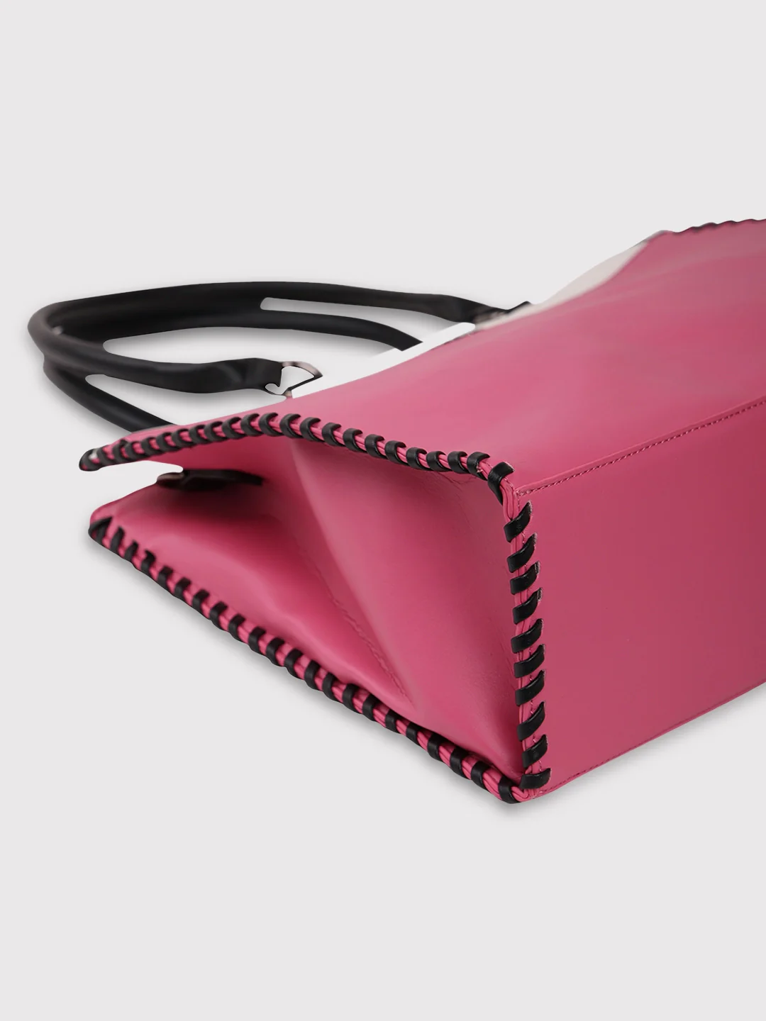 Caprese Rome Large Flamingo Laptop Satchel Bag - Image 6
