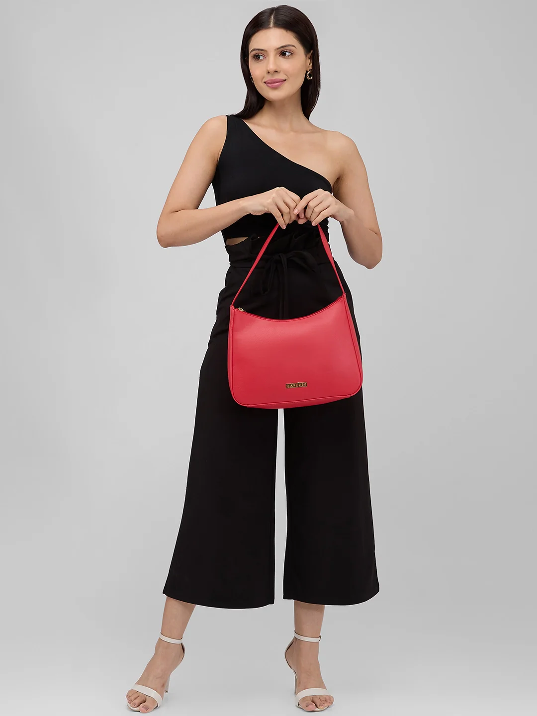 Caprese Romea Small Red Hobo Bag - Image 2