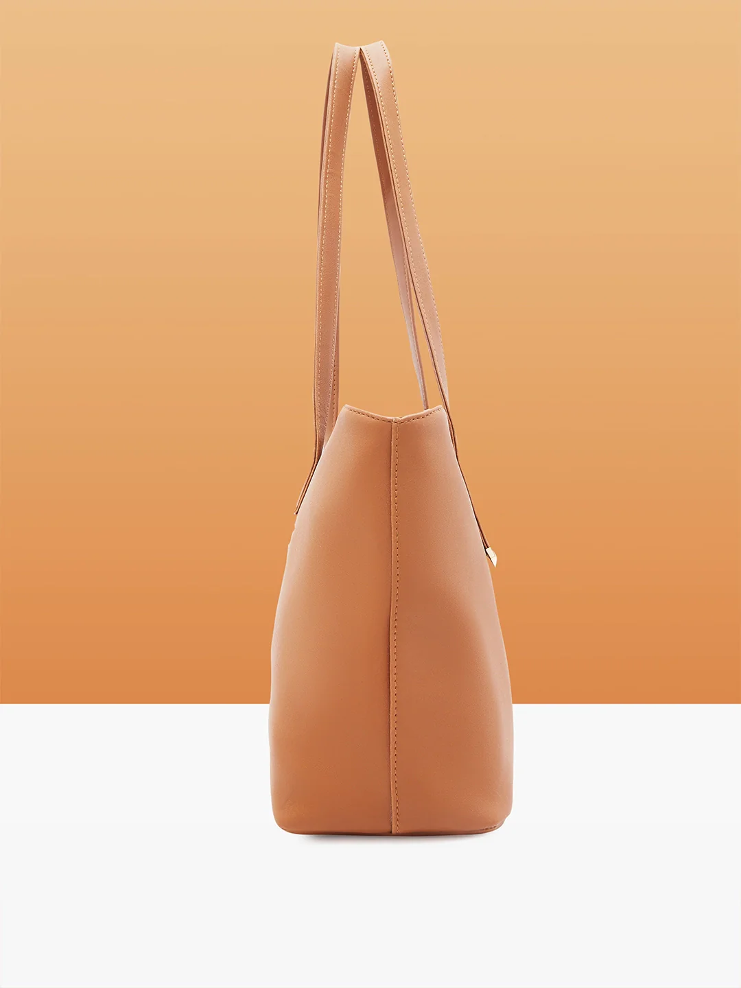 Caprese Romea Medium Tan Tote Bag - Image 12