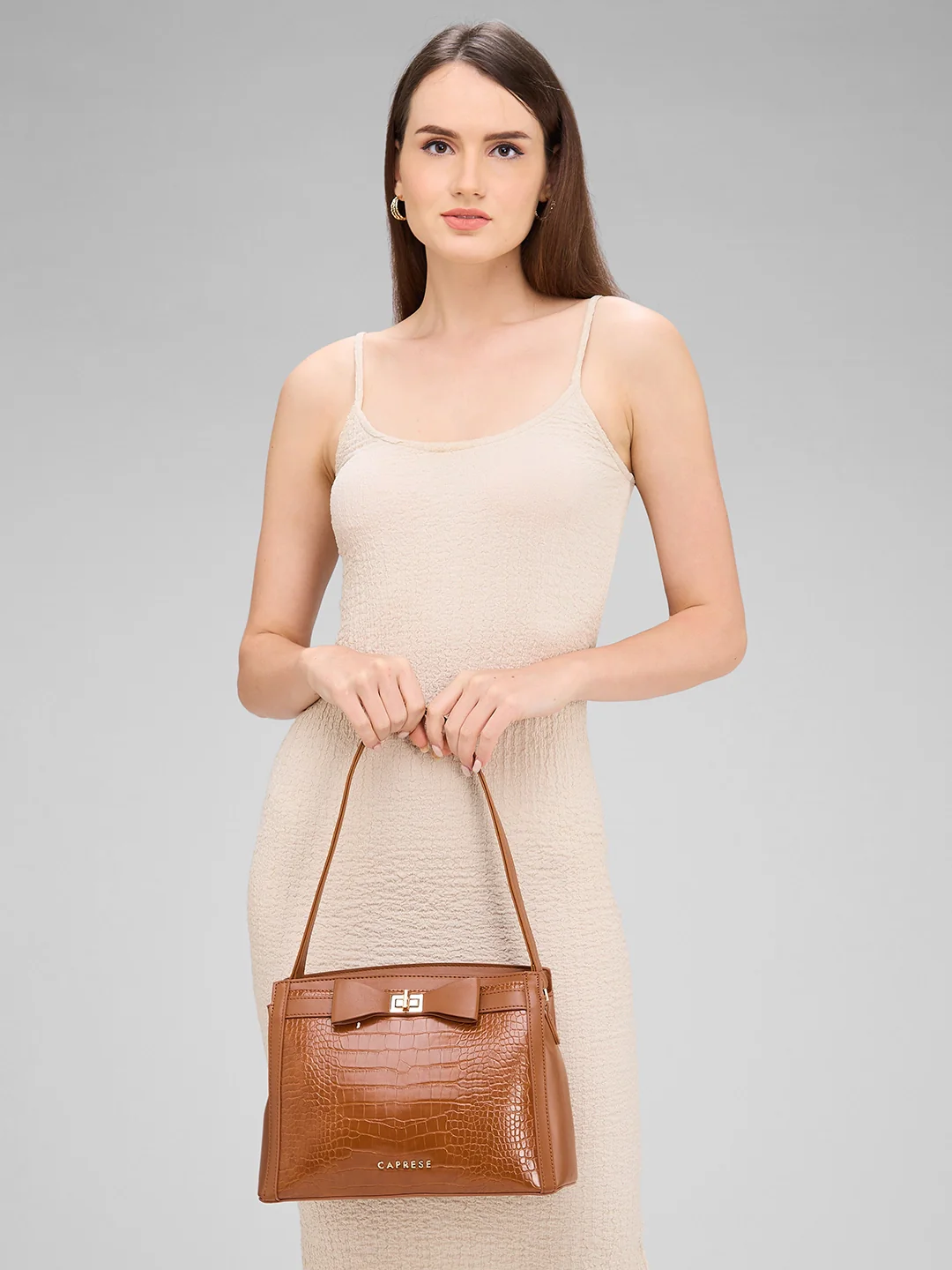 Caprese Romita Medium Brown Hobo Bag - Image 12
