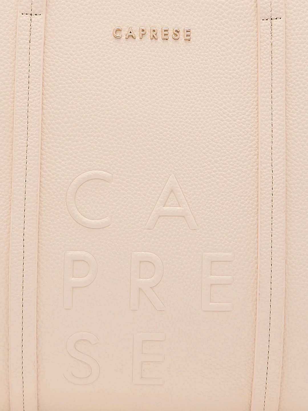 Caprese Roni Medium Beige Tote Bag - Image 11