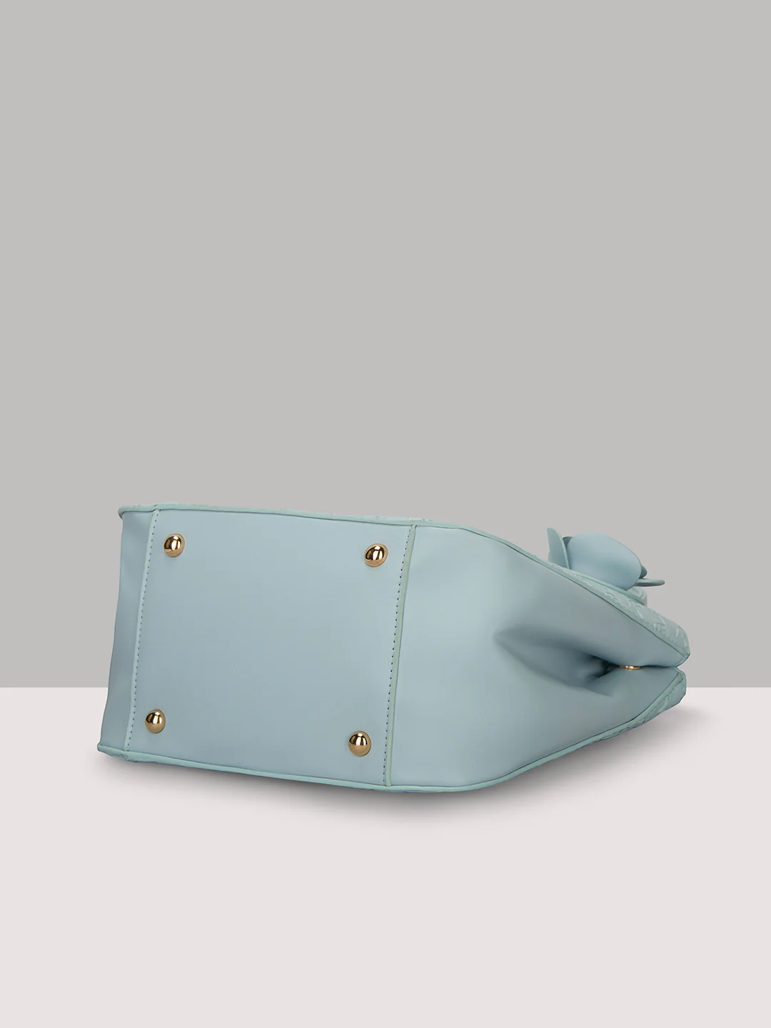 Caprese Rosa Medium Blue Satchel Bag - Image 6