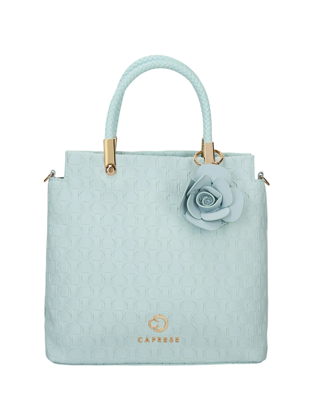 Caprese Rosa Small Light Blue Tote Bag