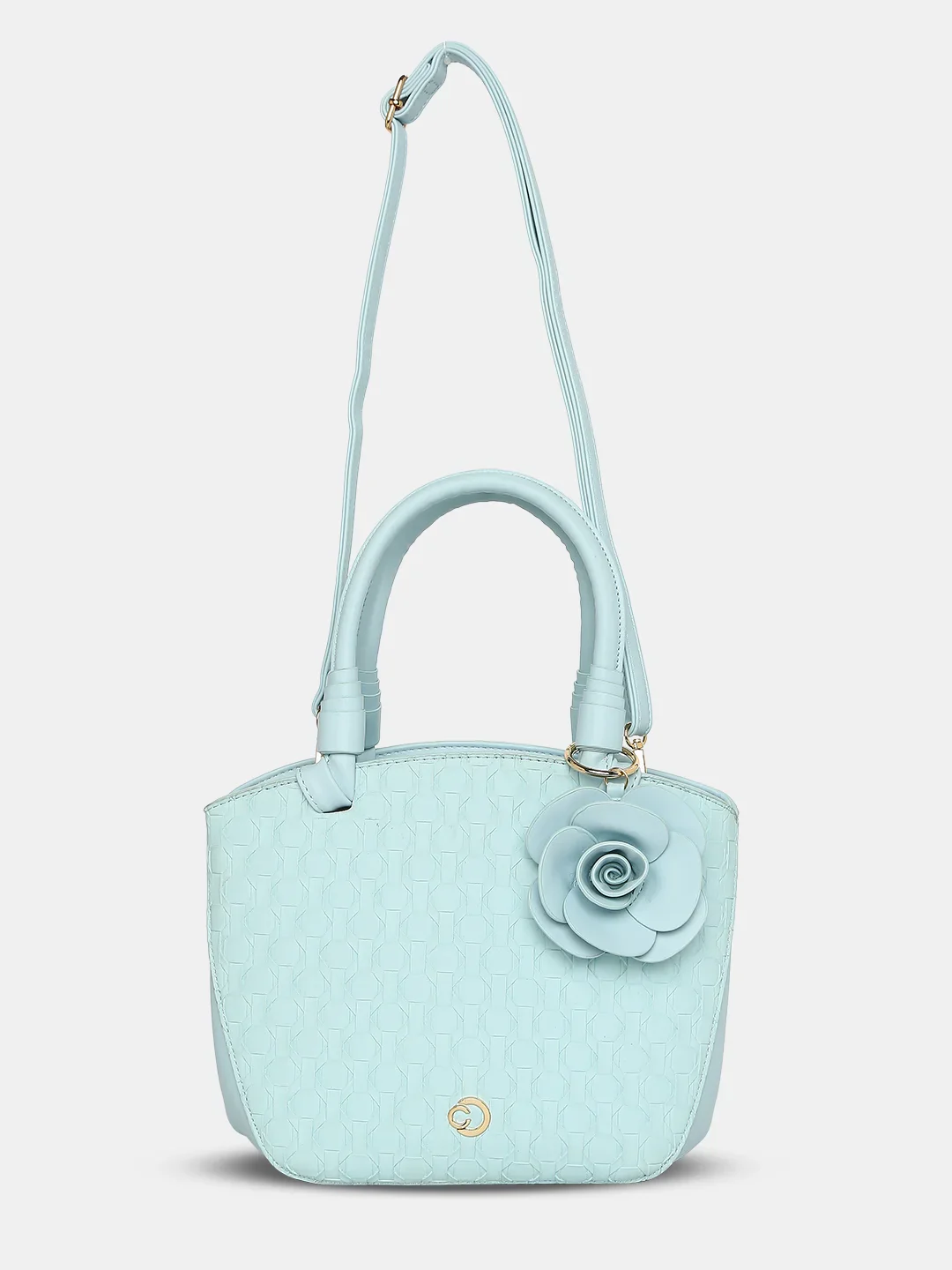 Caprese Rosa Medium Blue Tote Bag - Image 11