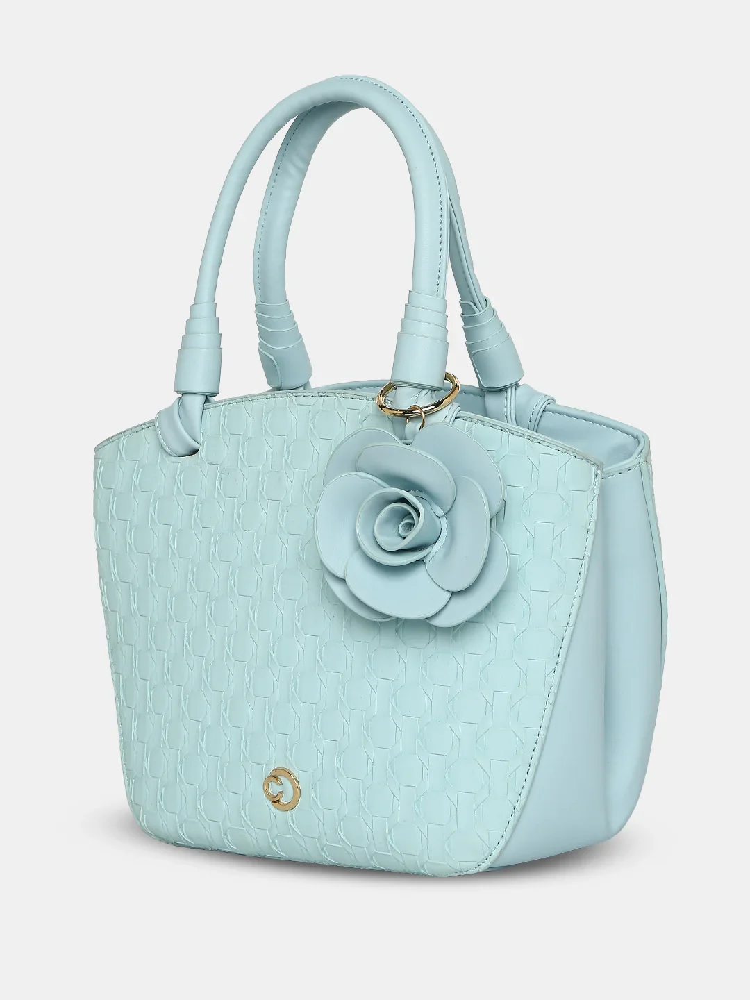 Caprese Rosa Medium Blue Tote Bag - Image 5