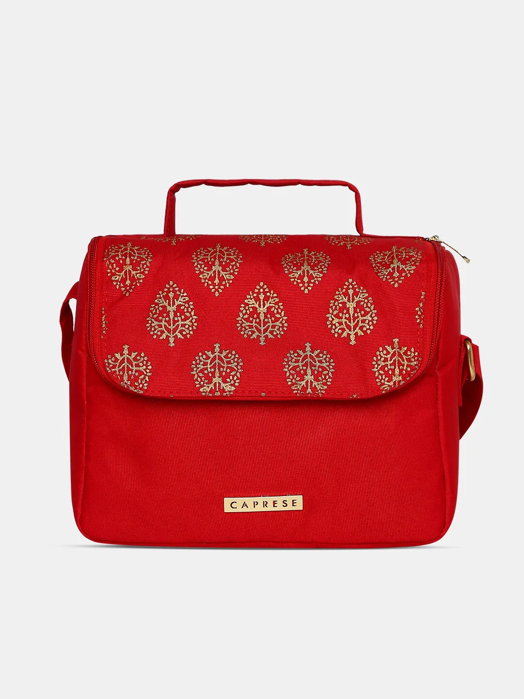 Caprese Rosy Medium Maroon Vanity Case