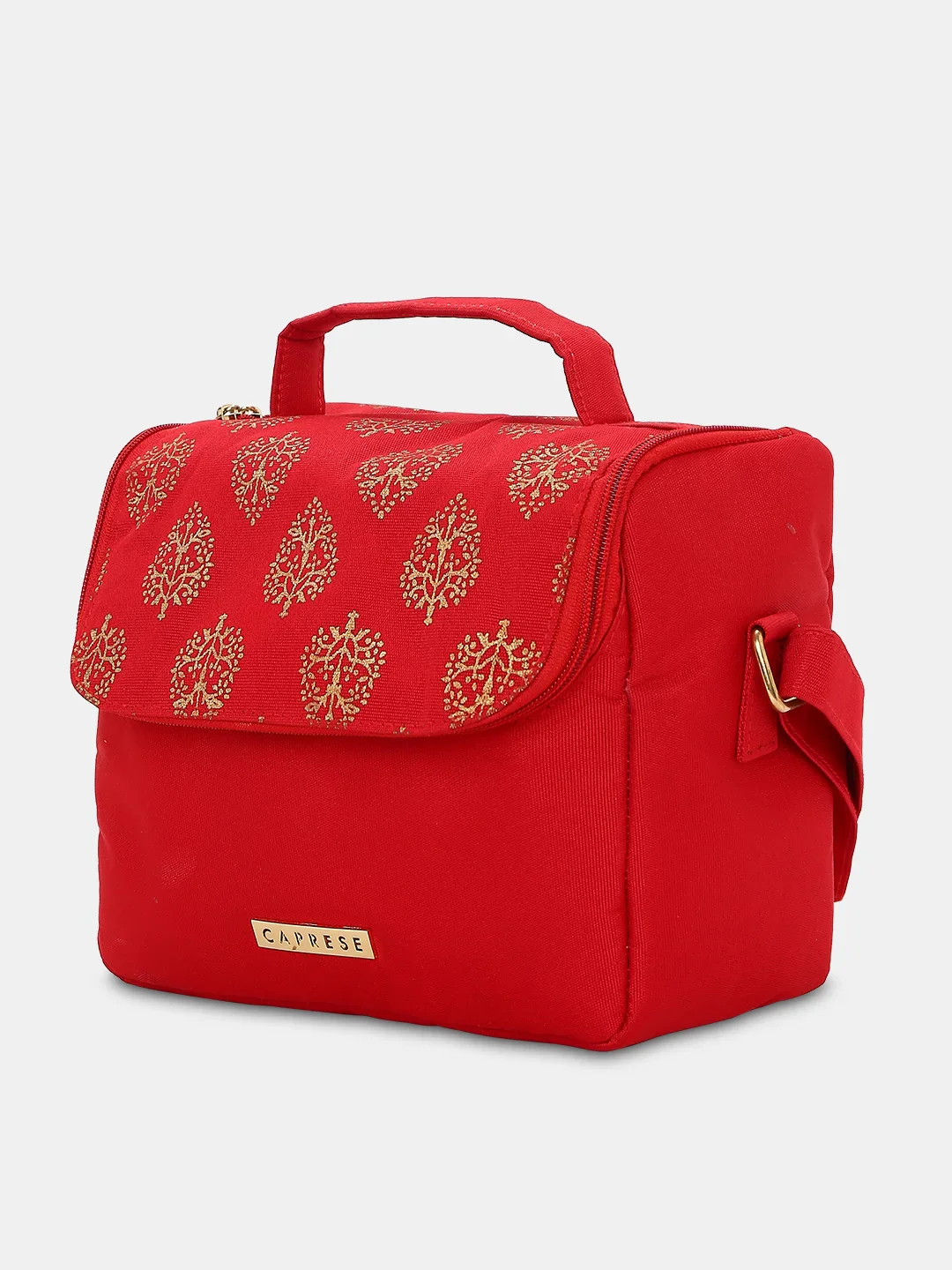 Caprese Rosy Medium Maroon Vanity Case - Image 5