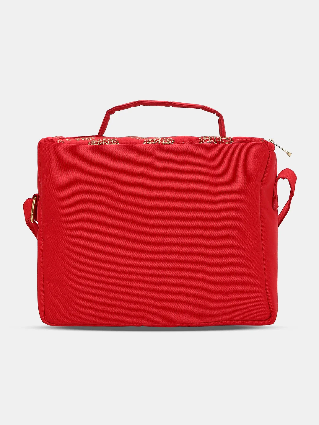 Caprese Rosy Medium Maroon Vanity Case - Image 6