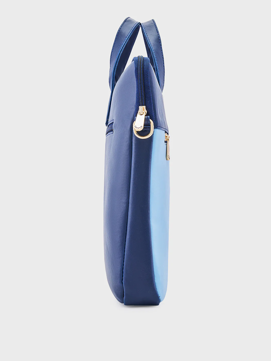 Caprese Ryma Medium Blue & Navy Laptop Bag Bag - Image 12