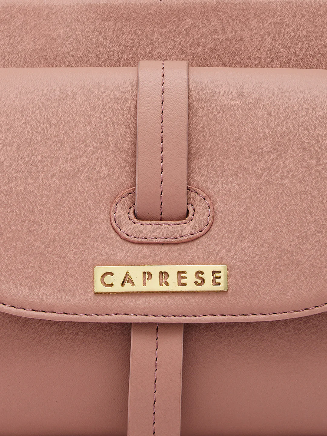 Caprese Sabeera Medium Blush Sling Bag - Image 11