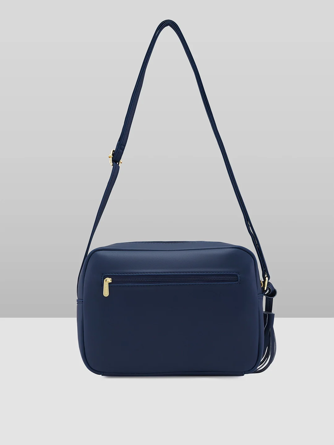 Caprese Sabreen Small Navy Sling Bag - Image 3
