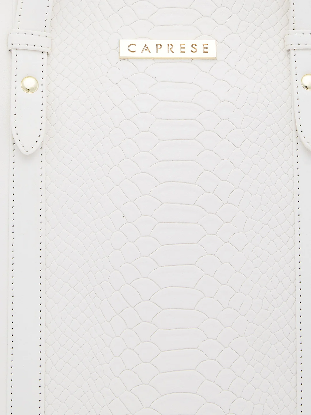 Caprese Sameera Tote Large Off White Laptop Bag - Image 11