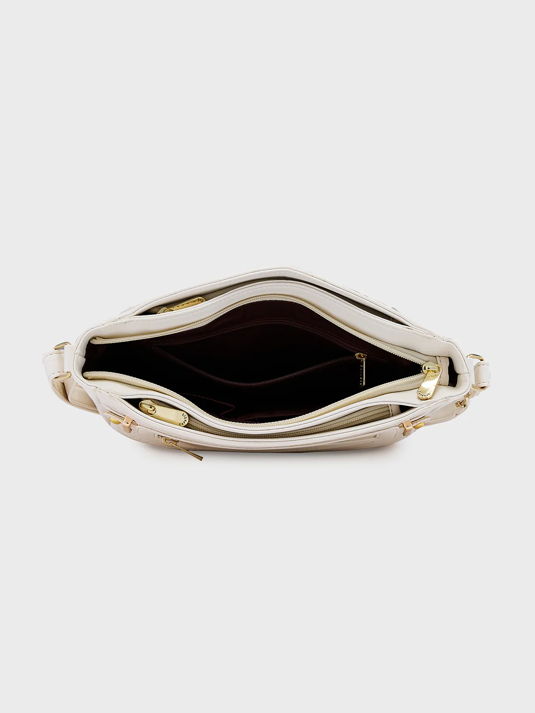 Caprese Savina Medium Off White Sling Bag - Image 12