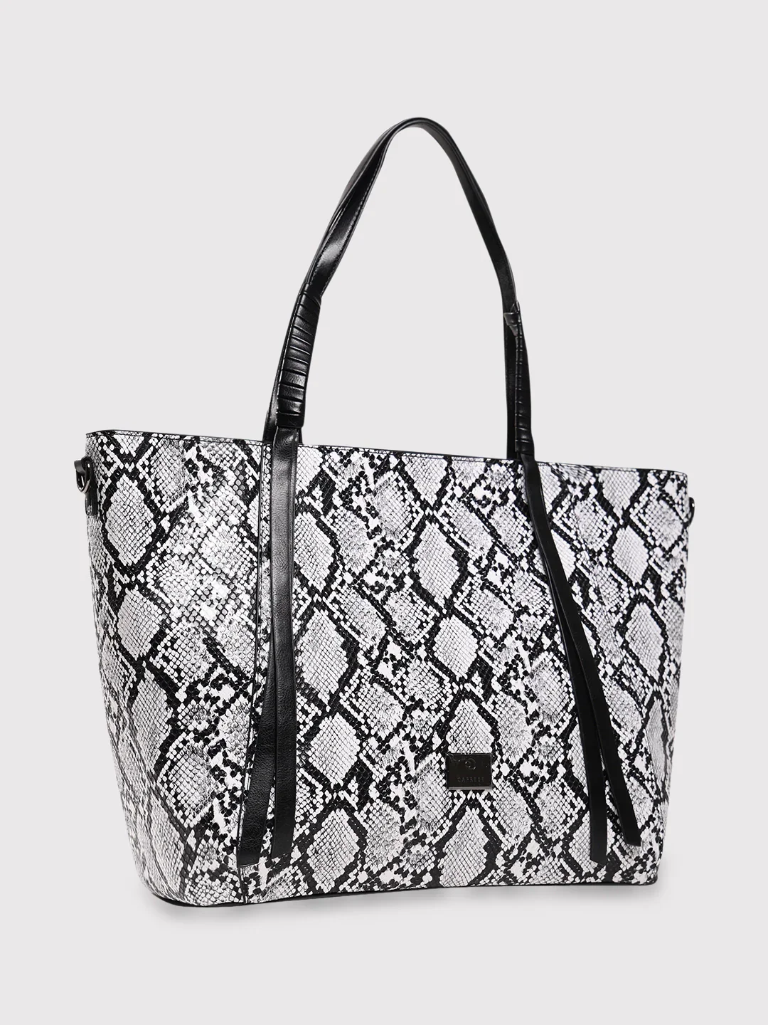 Caprese Saylor Large Black Laptop Tote - Image 3