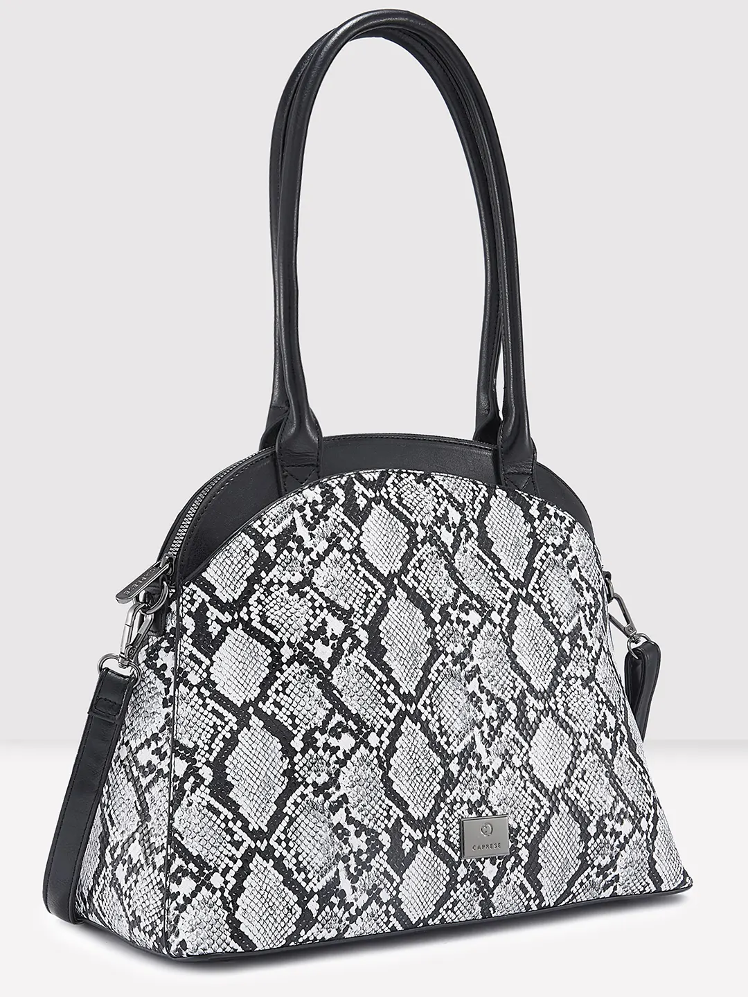 Caprese Saylor Large Black Satchel Bag - Image 4