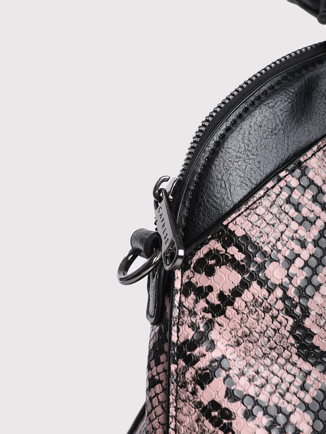Caprese Saylor Large Pink Satchel Bag - Image 9