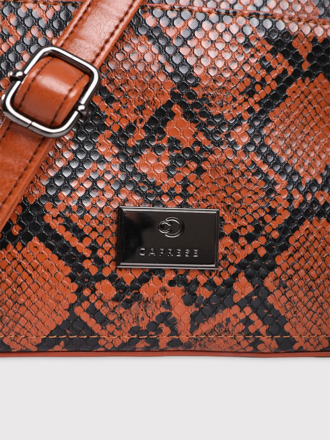 Caprese Saylor Small Tan Sling Bag - Image 9